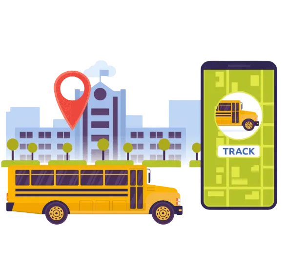 GPS vehicle tracking integration for school buses